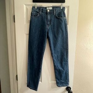 Current/Elliott - The Vintage Cropped Straight-Leg Jeans